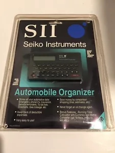 ¡NUEVO ORGANIZADOR DE AUTOMÓVILES INSTRUMENTOS SEIKO DE COLECCIÓN! MODELO: DF3200 - Imagen 1 de 3