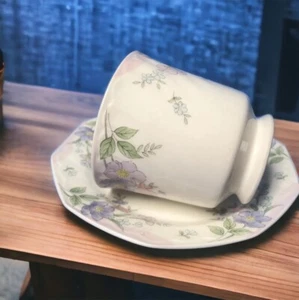 MIKASA HOSPITALITY BONE CHINA “Sunday Brunch” Tea Coffee Cup And Saucer - Picture 1 of 6