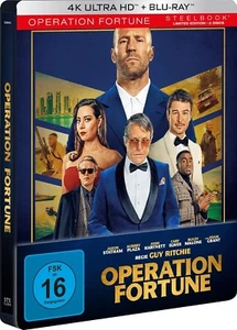 Operation Fortune (2023) 4K UHD Blu-Ray Steelbook NEW (Please Read Item Descrip) - Picture 1 of 2