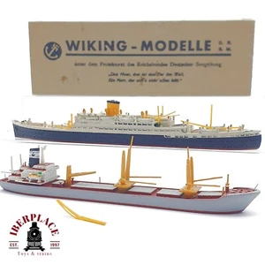 1:1250 WIKING 2x Caribia M523 aus Metall WK Schiffsmodell - Imagen 1 de 9