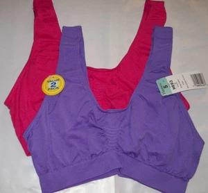 2 un. Sujetadores suéter Hanes para mujer ComfortFlex Fit PEQUEÑOS se ajustan a 34A 36A o 34B - Imagen 1 de 1