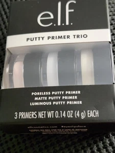 Elf E.l.f. Putty Primer Trio Poreless Matte Luminous 3 Piece Travel Size Set - Picture 1 of 2