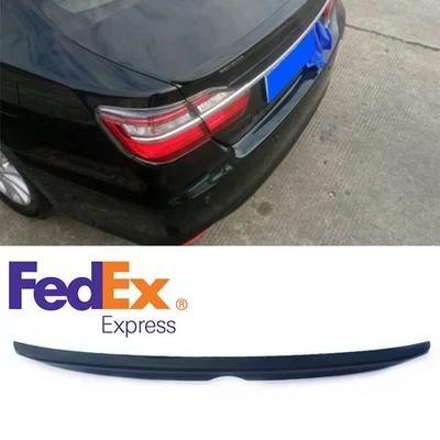 Primer Black ABS Car Rear Trunk Spoiler Wing For Toyota Camry LE XLE SE 2012-14 Foto 1 de 4