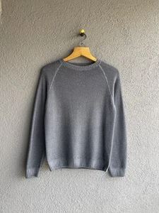 Rare Boggi Milano Wool Knit Men’s Sweater Size M Gray Color - Picture 1 of 17