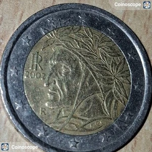 moneda conmemorativa de 2€ italia. - Imagen 1 de 2