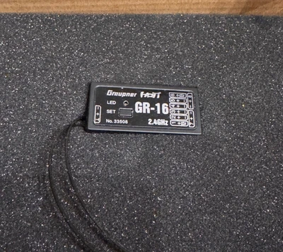 Graupner GR-16 HoTT 2.4 GHz 8-Kanal Empfänger  33508 NEU OVP - Bild 1 von 3