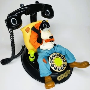 Goofy Animowany rozmawiający telefon Telemania Telefon Testowany Praca lata 90. Wideo Vintage - Zdjęcie 1 z 7