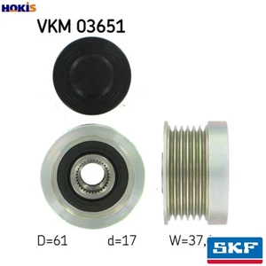 ALTERNATOR FREEWHEEL CLUTCH VKM 03651 FOR VOLVO S80/I XC90/SUV S60 S70 C70 2.4L - Picture 1 of 9