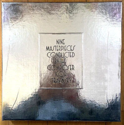 Stravinsky Nine Masterpieces Conducted by the Composer / 6-LP box / 42 p. bk. VG Foto 1 de 3
