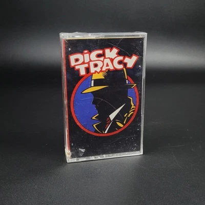 DICK TRACY Soundtrack (Cassette, 1990) JERRY LEE LEWIS ICE-T Rare. Sealed  - Image 1 of 4