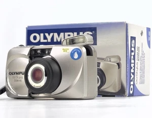 Olympus Infinity Stylus Zoom 140 Quartz Date 35mm Camera W/ Box - Battery - Picture 1 of 21