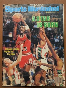 Michael Jordan Dec. 10, 1984 Sports Illustrated “A Star Is Born” Label Removed - Picture 1 of 2