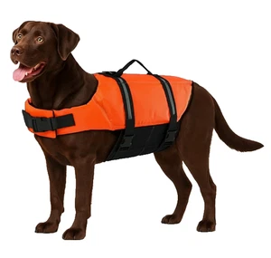 Dog Life Jacket Vest K9 Safety Flotation Orange XXL Pool Lake Beach Boat NWOT - Picture 1 of 1