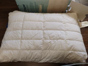 Casper Select Oreiller Pillow Quilted Down Alternative Med-Soft Cotton Standard - Picture 1 of 4