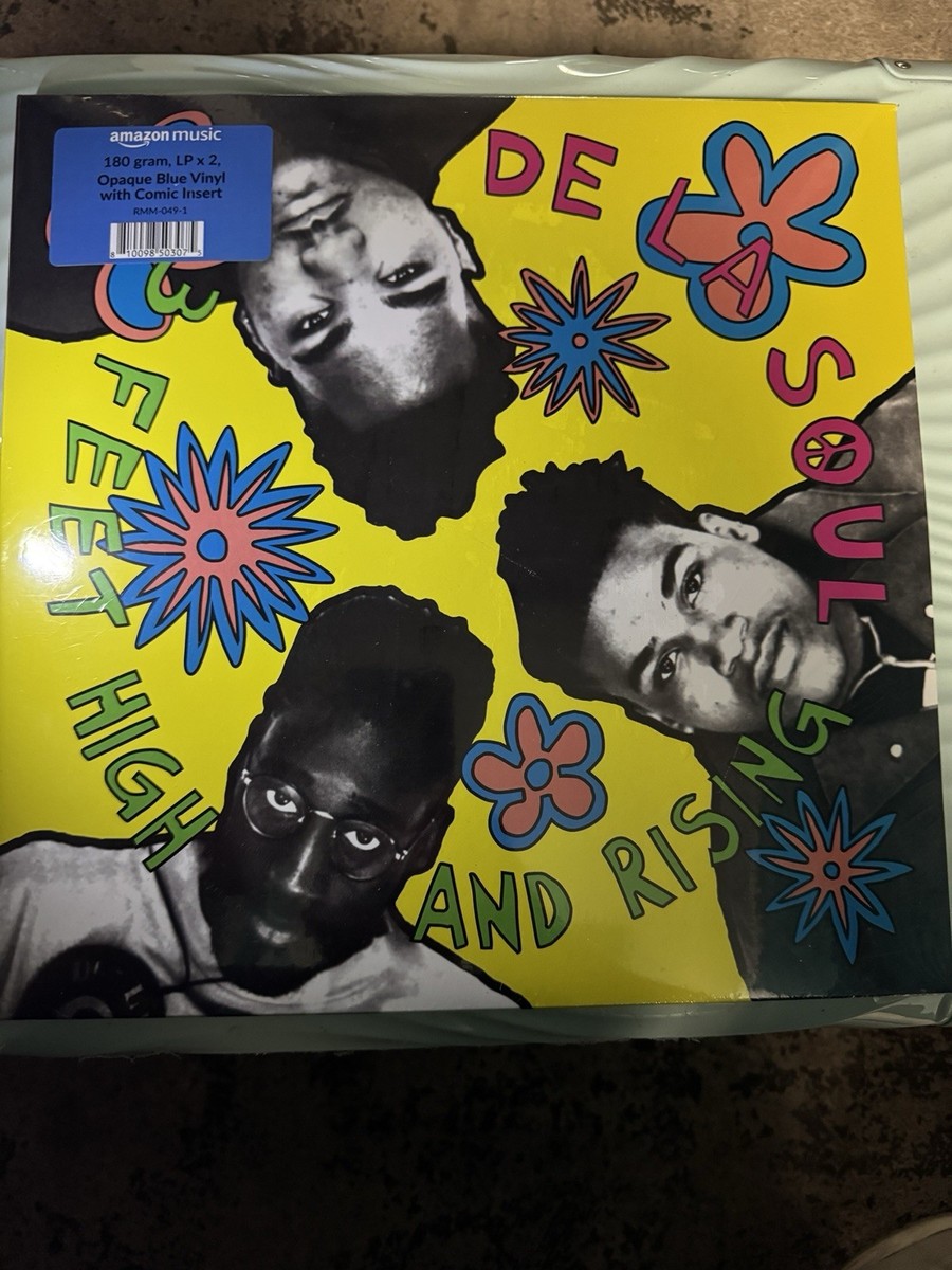 DE LA SOUL レコード　US original レコード】DE LA SOUL - 3 FEET HIGH AND RISING LP US 1989年