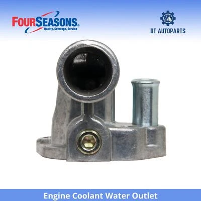 For 1975-1987 Ford E-350 Econoline Engine Coolant Water Outlet 4 Seasons 1976 - Image 1 of 4