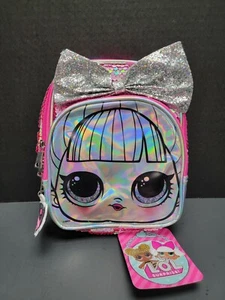 Mochila Lol Sorpresa Plateada y Rosa ¡Nueva! - Imagen 1 de 2