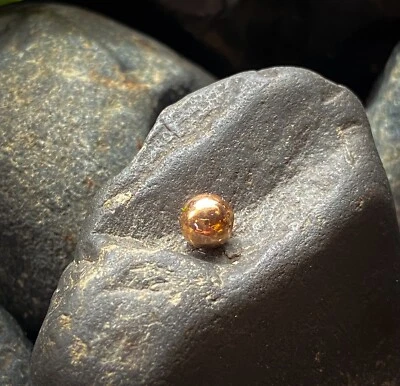 Piezas de repuesto para joyería corporal - 10pk PVD sobre bolas roscadas de acero quirúrgico Foto 1 de 4