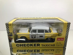 SUN STAR 2504 ATLANTA CHECKER CAB TAXICAB YELLOW TAXI 1981 -1:18- GOOD IN BOX - Imagen 1 de 10