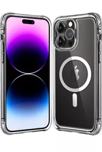 Funda Mkeke Magnética Diseñada para iPhone 14 Pro Transparente con Magsafe [Militar... - Imagen 1 de 7