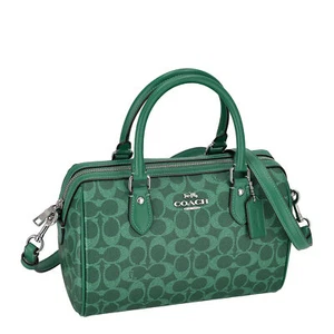 Borsa Coach donna a mano CV961 SVBH8 ROWAN SATCHEL articolo nuovo - Foto 1 di 8