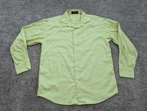 Callaway Button Up Shirt Mens Large Green Long Sleeve Pocket Casual Golf - Picture 1 of 8