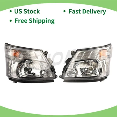 Headlight LH+RH For Hino 155 195 195h 195h DC 300 Headlamp 2012-2020 Both Sides Foto 1 de 4
