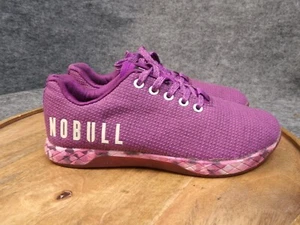 NOBULL Women's SuperFabric OUTWORK Trainer Purple Pink Shoes Sneakers Size 8.5 - Picture 1 of 12