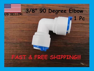 3/8" 90 Degree Elbow for Reverse Osmosis (RO) Water Purification Systems - Picture 1 of 5