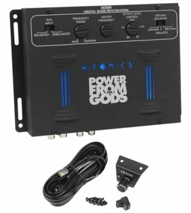 Hifonics Processore BASS ENHANCER+BASS REMOTE Sensore segnale con selezione multipla - Foto 1 di 6