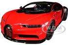 2019 BUGATTI CHIRON SPORT ITALIAN RED & CARBON 1/18 MODEL CAR BY AUTOART 70996