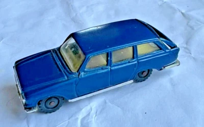 20 世纪 60 年代火柴盒 HUSKY 福特 Zephyr Estate Wagon 深蓝色 — 第 1/4 张图片