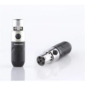 Furutech FT-610mF 4Pin Mini XLR Female Connector - Rhodium - Picture 1 of 1
