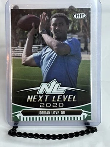 2020 Sage Hit Jordan Love Next Level Green Rookie RC #99 (Green Bay Packers) - Picture 1 of 2
