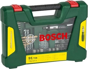 BOSCH TOOL ACCESSARY SET  (DRILL BIT SET)  91 PCS V91 - Imagen 1 de 3
