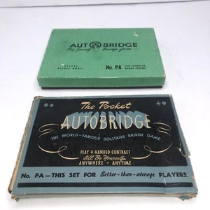 Lot Of (1946,1957 ) The Pocket Auto bridge No. PA & No. PA For Advanced Players - Picture 1 of 12