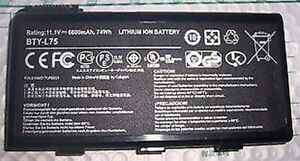 Batteria Originale MSI CX600 CX620 CR700 CR720 CR610