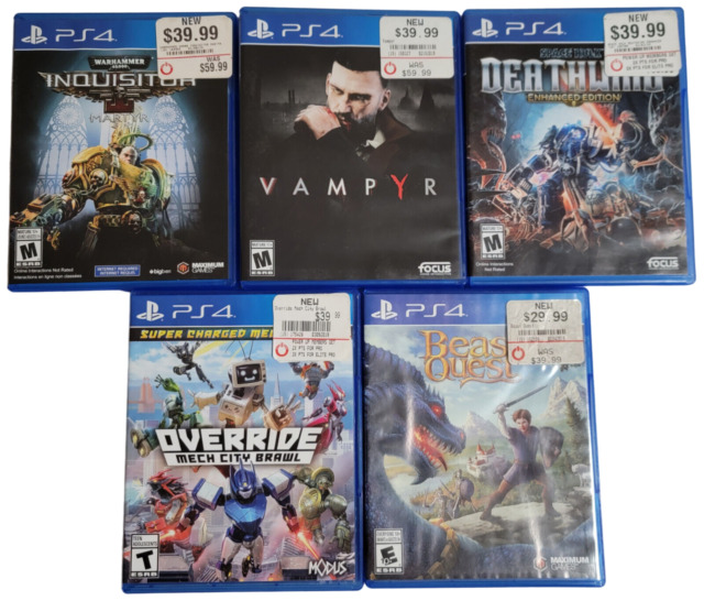 PlayStation 4 Games Lot! PS4 Games sold individually or as a bundle!