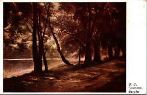 Lakeside, R A Jaumann, R Voigtlander Derlag Leipzig Postcard - Picture 1 of 2