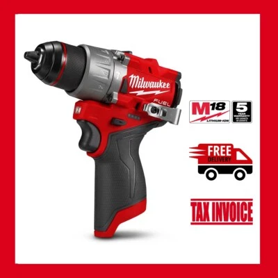 Milwaukee M12FPD2-0 12V Li-ion Cordless Fuel Hammer Drill - M12 5 Years Warranty - image 1 of 2