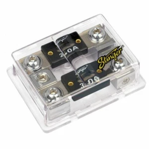 Stinger SPD5210 One 1/0 AWG Eingang zwei 4 AWG Ausgang ANL gesicherter Verteilerblock - Bild 1 von 4