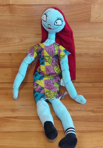 Disney Nightmare Before Christmas Sally Plush Doll Stuffed Posable 23" Cover