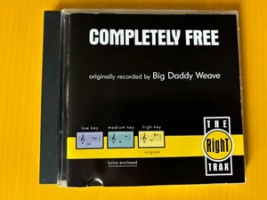 The Right Trax CD Big Daddy Weave Completely Free 3 key Accompaniment Track 2004 - Picture 1 of 4