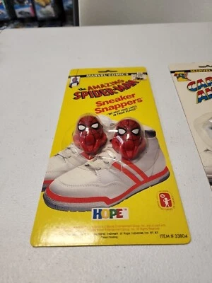 Zapatilla deportiva vintage 1990 Marvel Hope increíble hombre araña pargos clips nueva sellada Foto 1 de 3