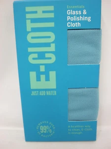 E Cloth Glass And Polishing Cloth Chemical Free Cleaning Blue - Picture 1 of 2