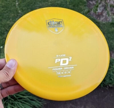 Pop Top PENNED Discmania S-Line PD2 175g Disc Golf Yellow Field Tested - Image 1 of 2