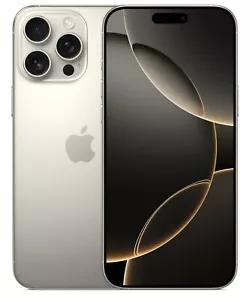 Apple iPhone 16 Pro Max 256GB 6.9" Natural Titanium ITA MYWY3QL/A SMARTPHONE - Afbeelding 1 van 2