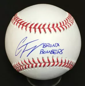 Gleyber Torres Yankees Signed Baseball INS Bronx Bombers Mint Autograph JSA COA - Picture 1 of 8