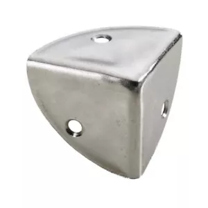 Hettich Kistenecke, 36 x 36 x 36 mm, Stahl, vernickelt - Bild 1 von 1
