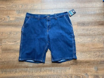 Pantalón Corto Dickies Denim Carpenter Flex para Mujer Calce Relajado Nuevo con Etiquetas Talla 6, 12, 20 Foto 1 de 4